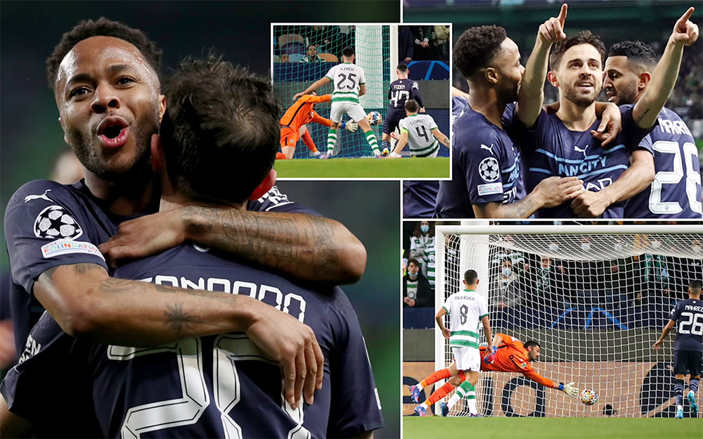 Lượt đi vòng 1/8 C1: PSG vượt qua Real Madrid, Man City thắng dễ Sporting